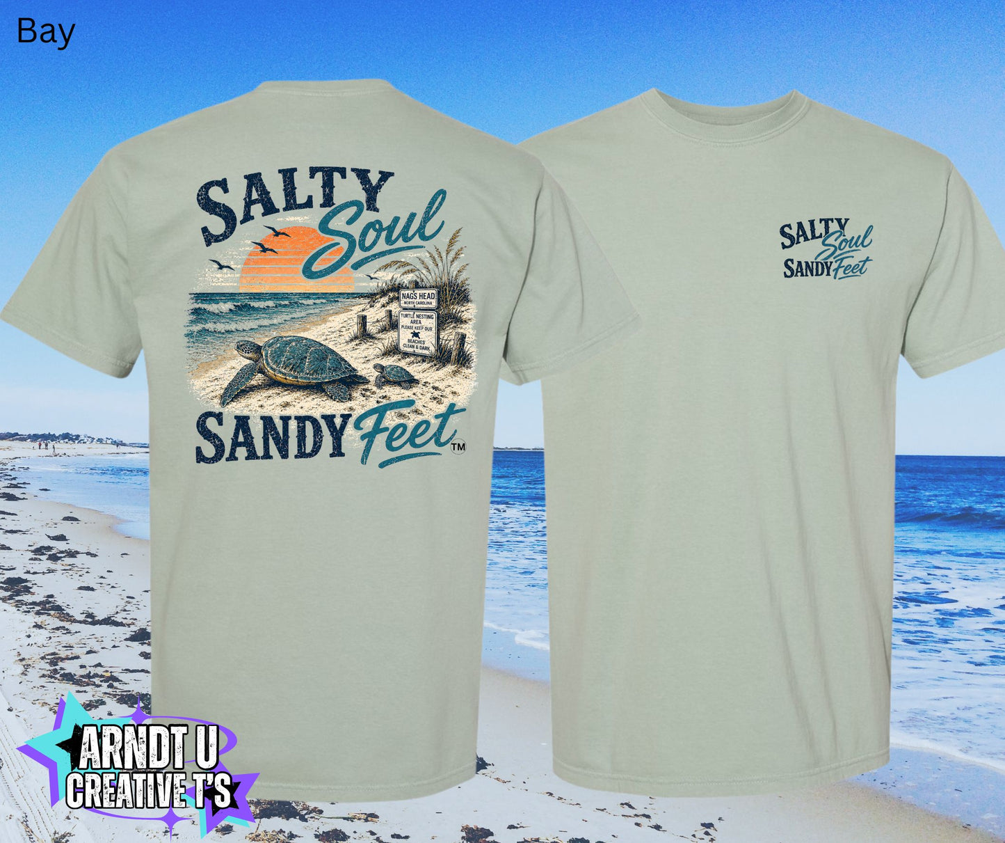 Salty Soul Sandy Feet Sea Turtles