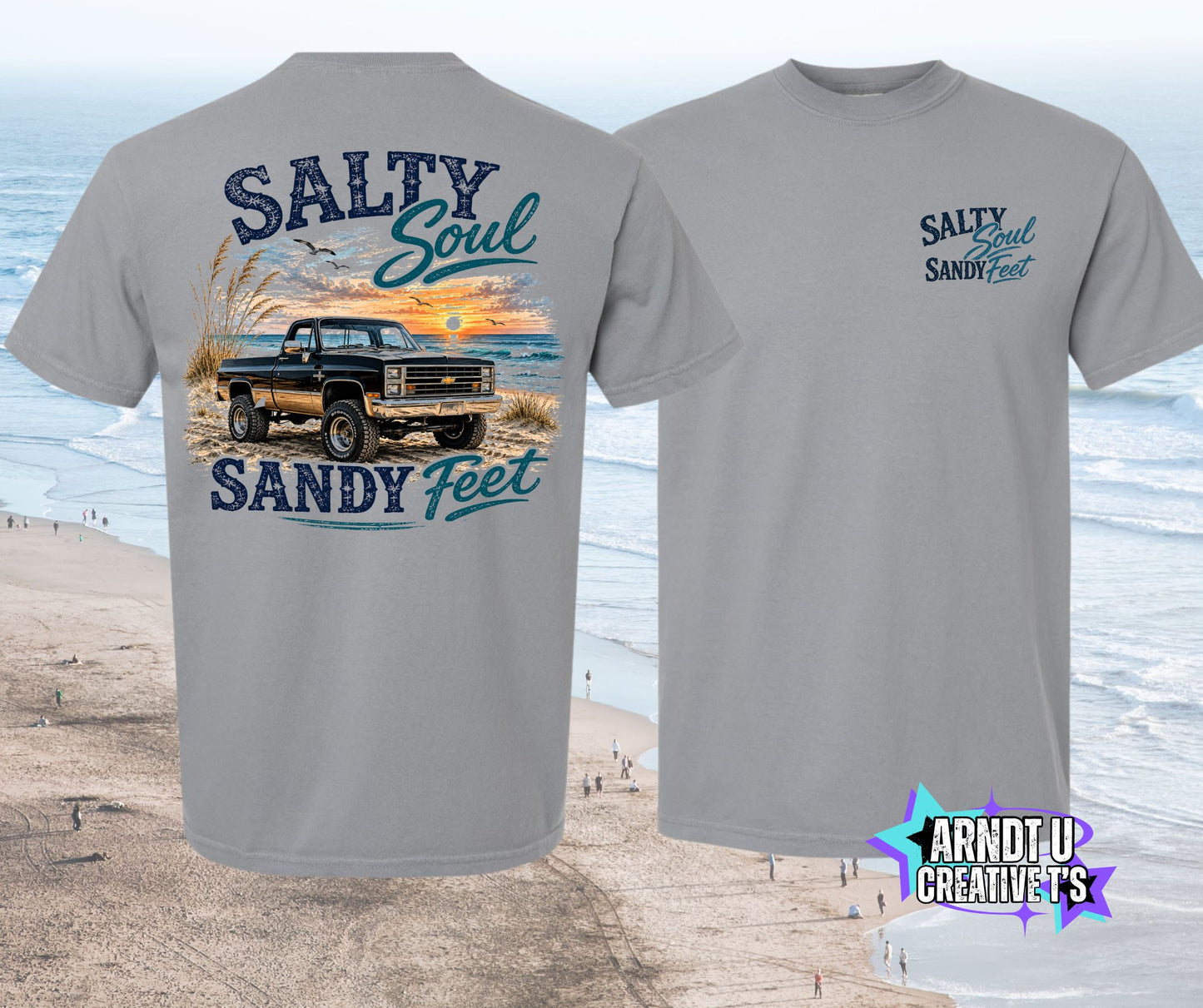 Salty Soul Sandy Feet Chevy Square Body