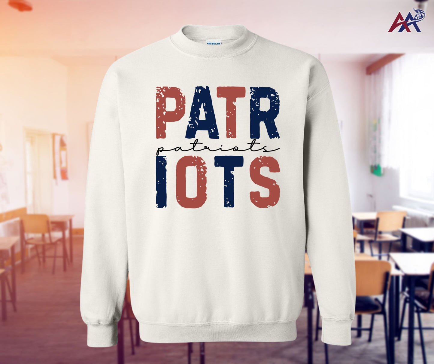 Patriots Block Letters Adult