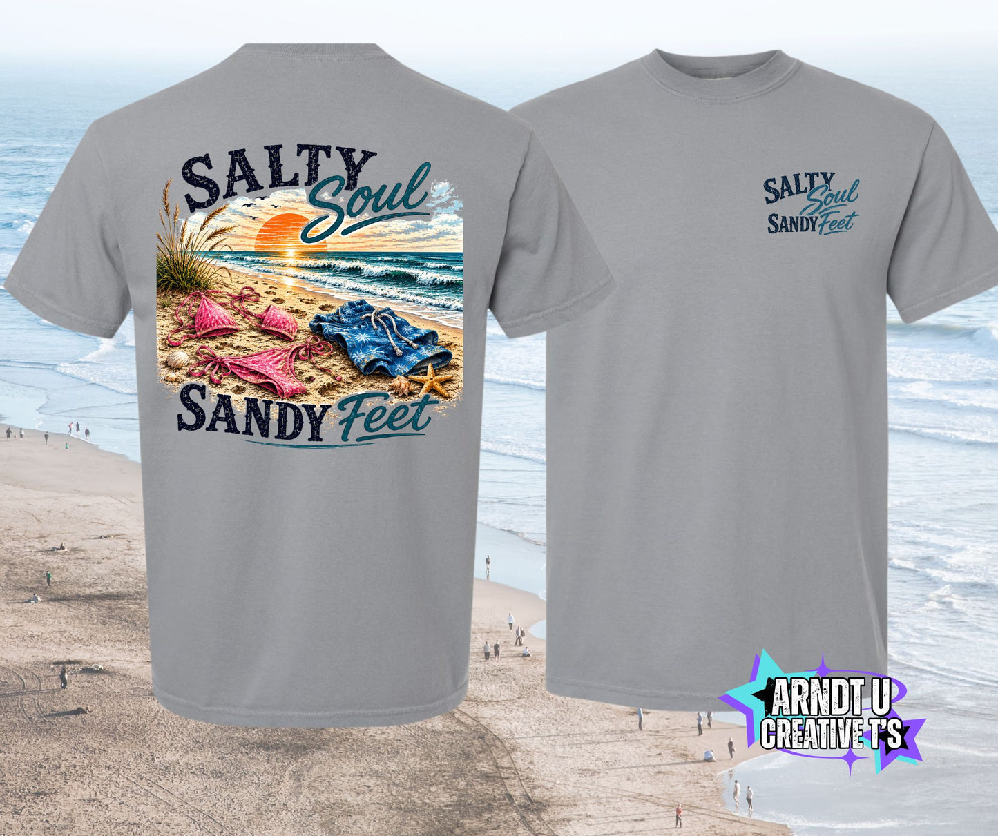 Salty Soul Sandy Feet Skinny Dipping