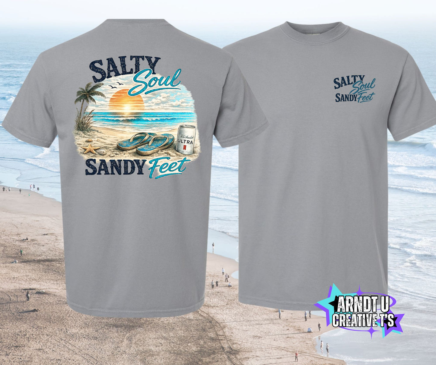 Salty Soul Sandy Feet Flips Flops & a MU