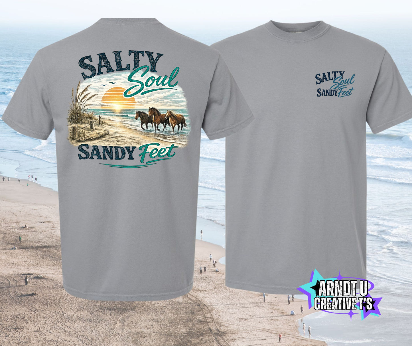 Salty Soul Sandy Feet Corolla Horses