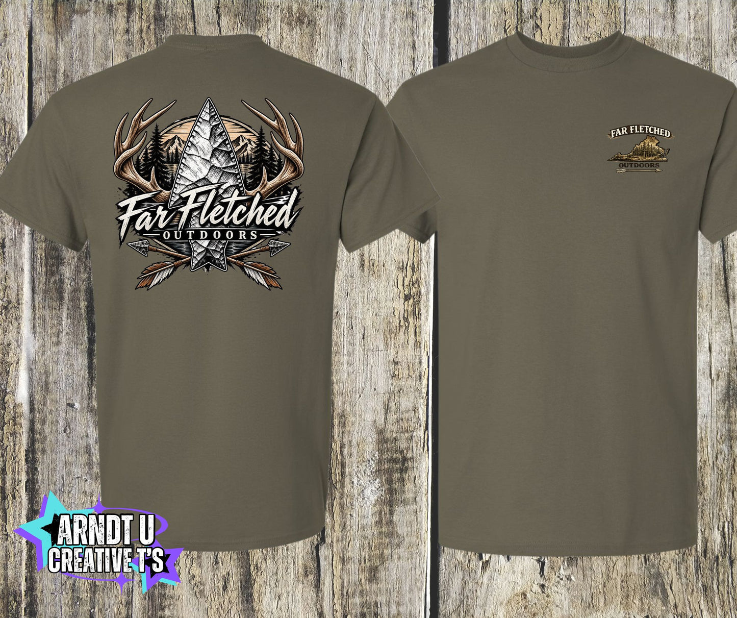 Far Fetched Outdoors Arrowhead Short Sleeve Ultra Cotton