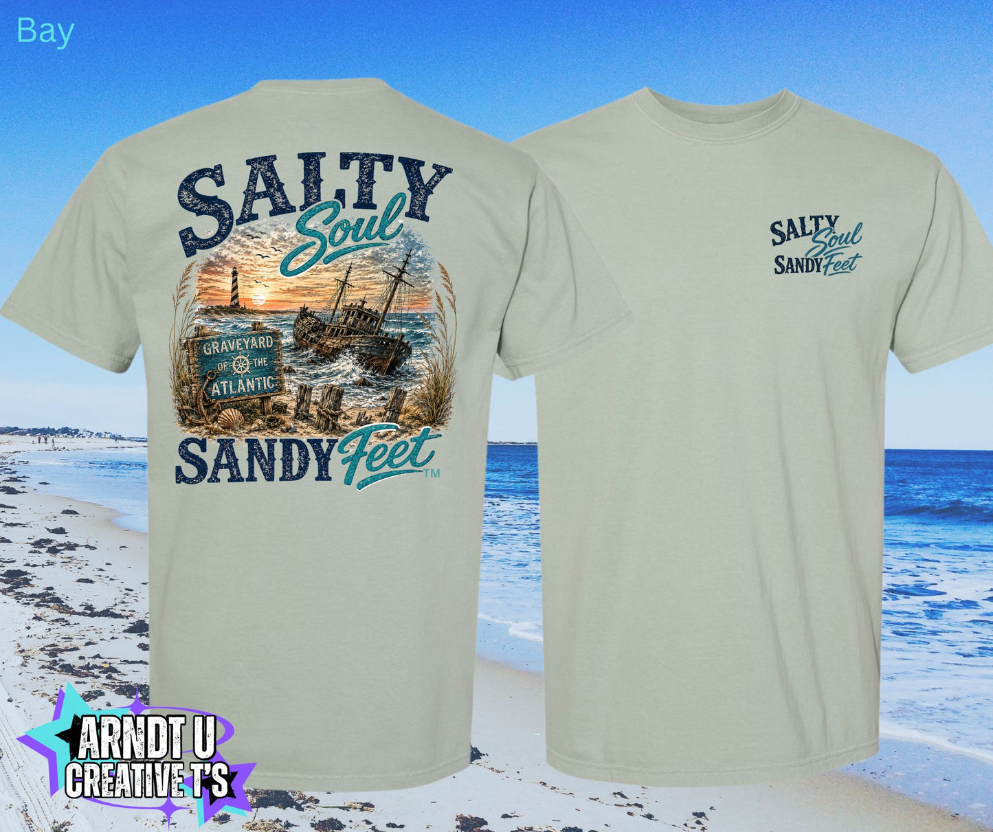 Salty Soul Sandy Feet Atlantic Graveyard