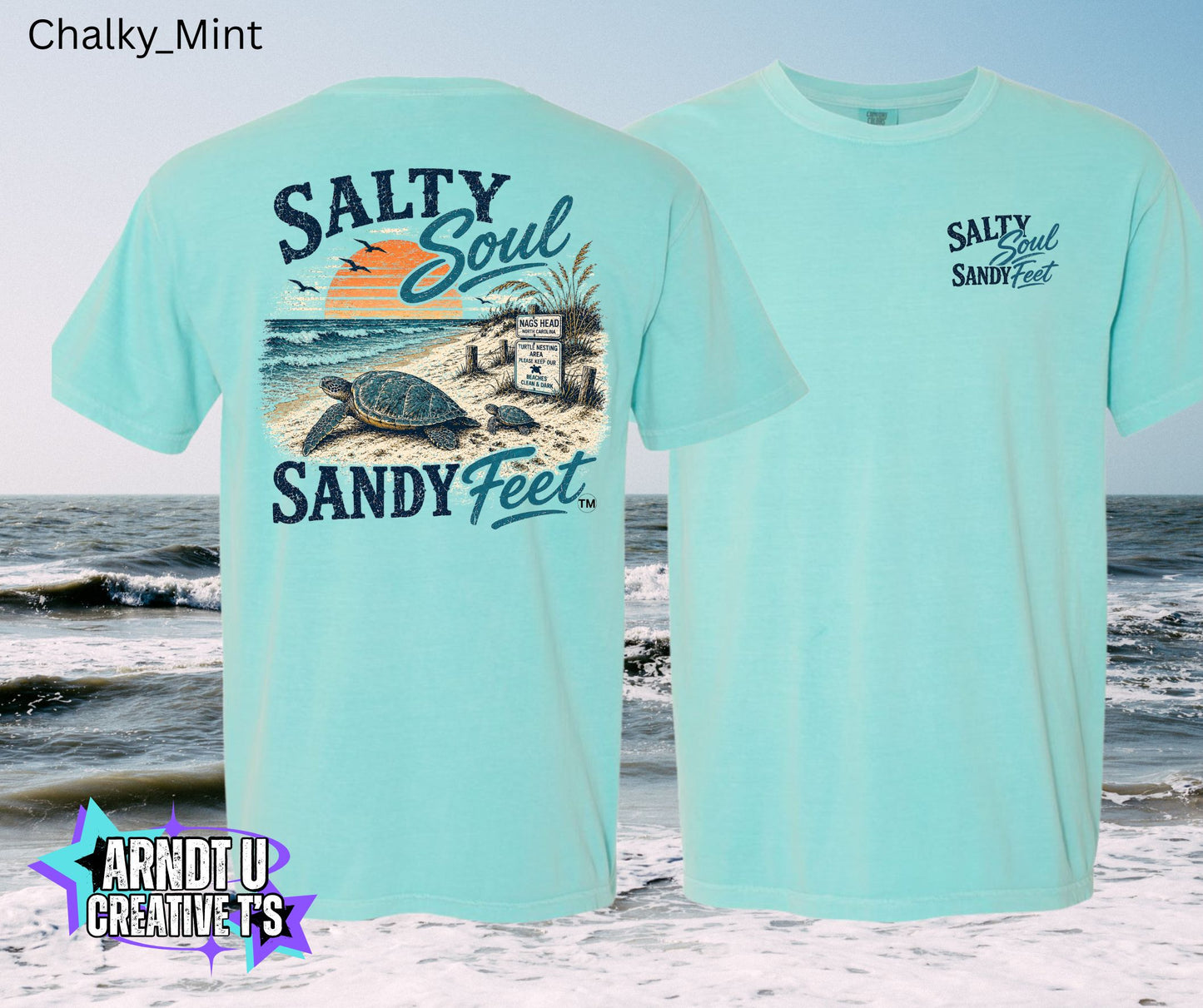 Salty Soul Sandy Feet Sea Turtles