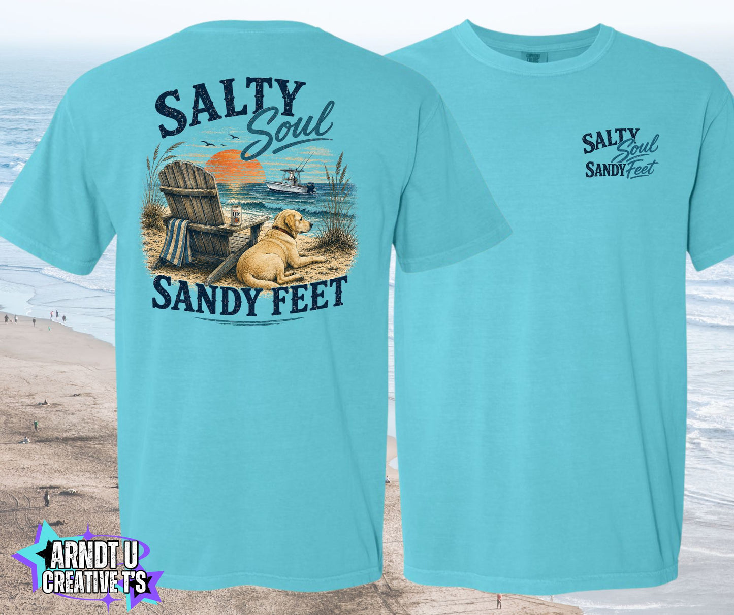 Salty Soul Sandy Feet Yellow Lab