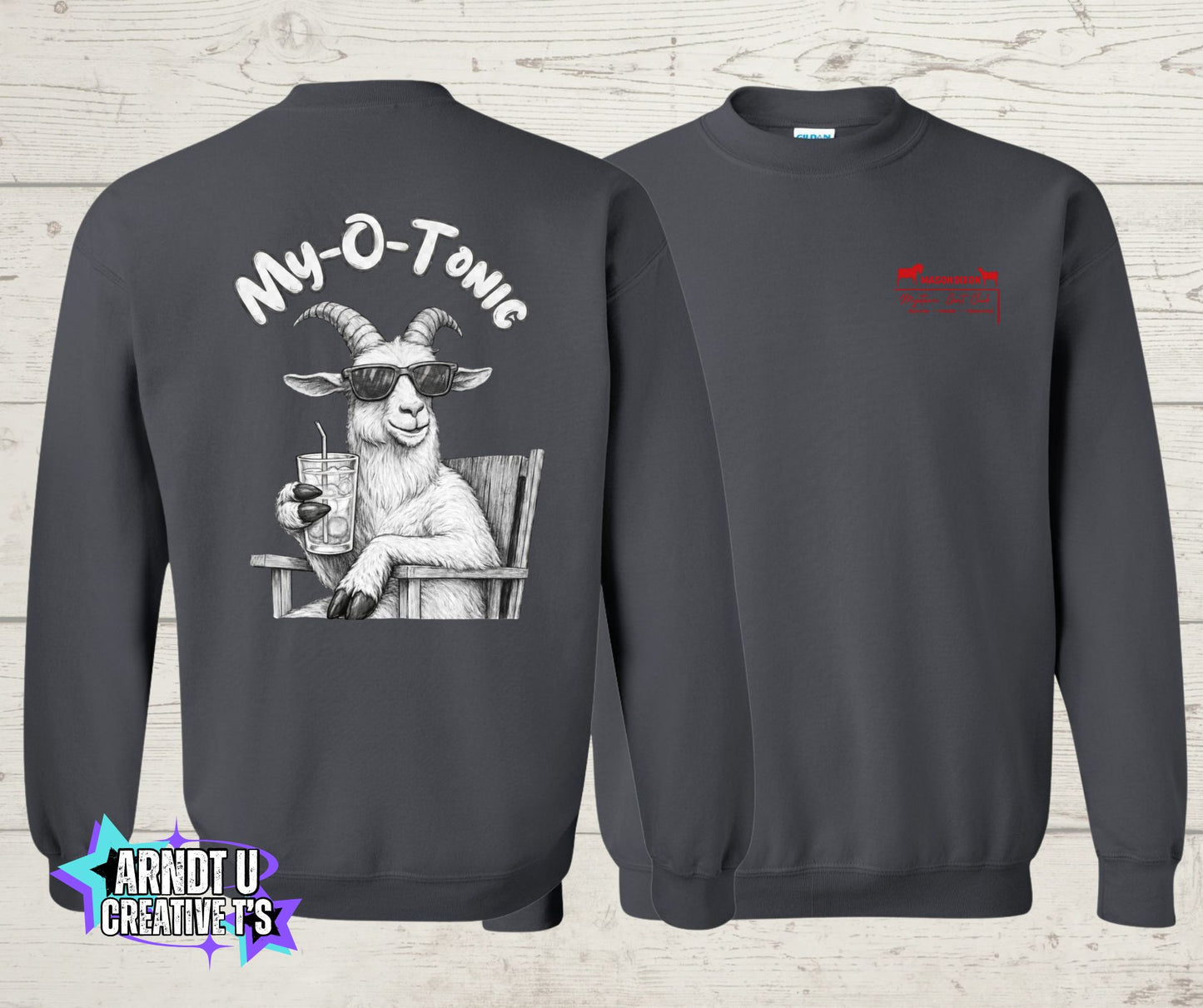 Mason Dixon Myotonic Goat Club My-O-Tonic Crewneck Sweatshirt