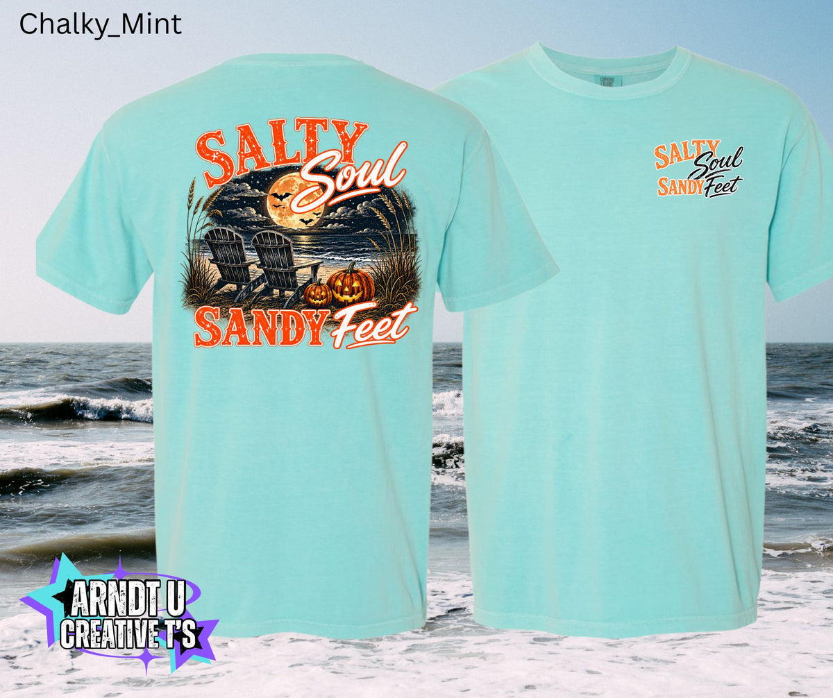 Salty Soul Sandy Feet Halloween on The Beach