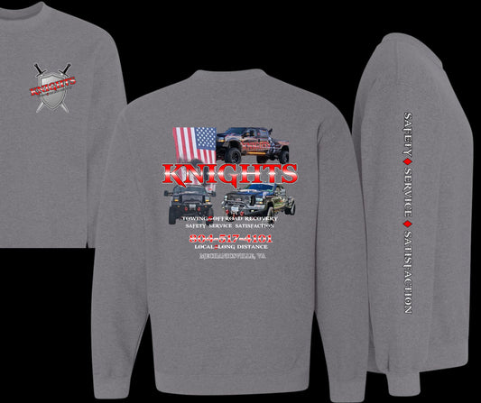 Youth Knights Towing Crewneck Sweatshirt