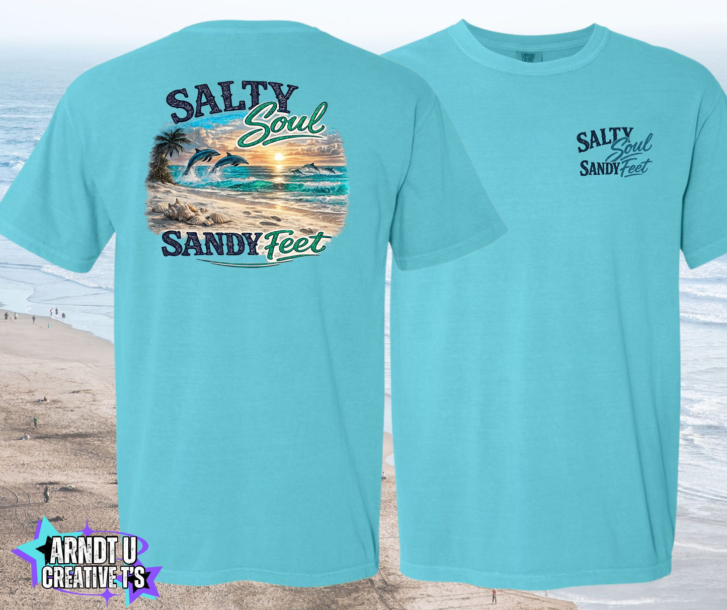 Salty Soul Sandy Feet Dolphins