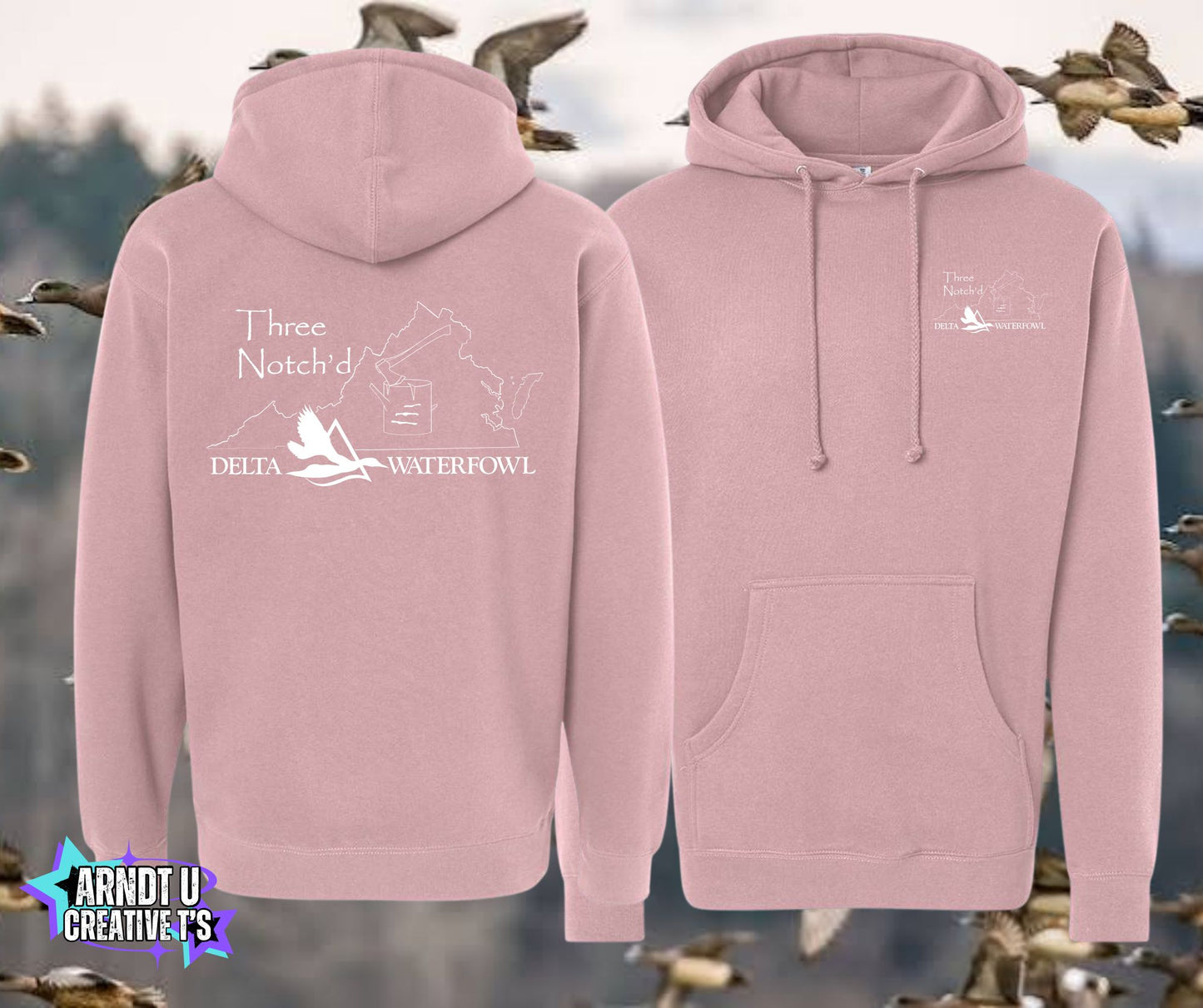 Three Notch'd Independent Trading Company Hoodies