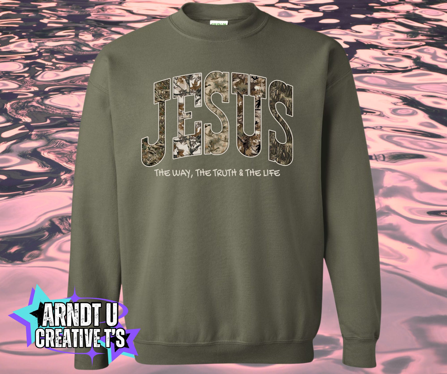 Jesus The Way the Truth Camo