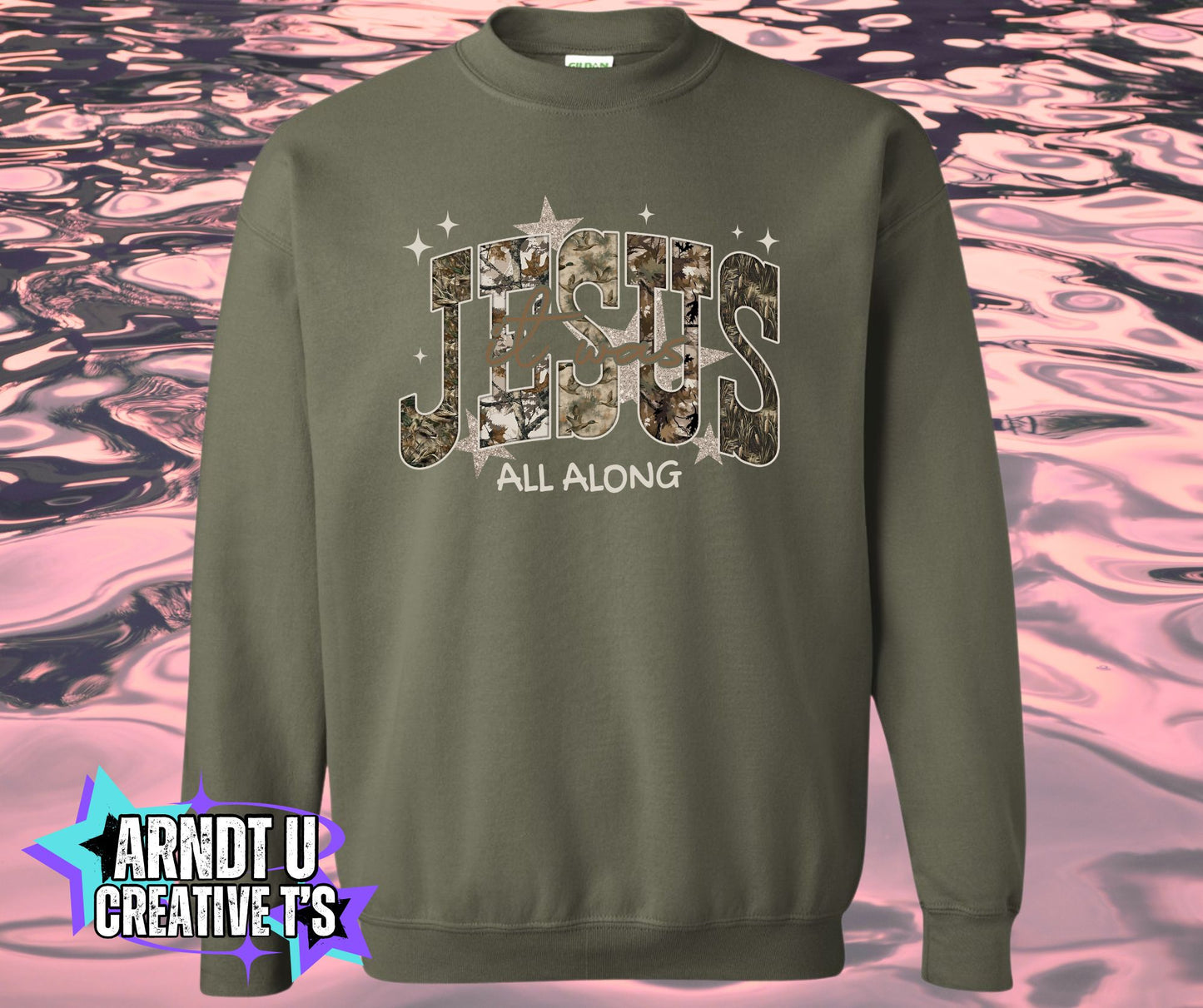 Jesus All Along Camo