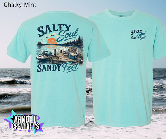 Salty Soul Sandy Feet Jet Ski Docked