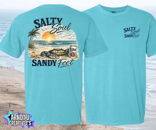 Salty Soul Sandy Feet Crabby With a ML