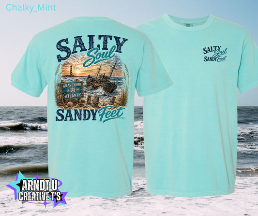 Salty Soul Sandy Feet Atlantic Graveyard