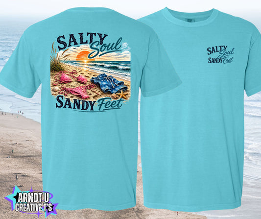 Salty Soul Sandy Feet Skinny Dipping