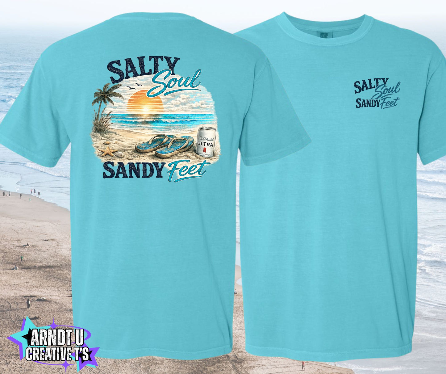 Salty Soul Sandy Feet Flips Flops & a MU
