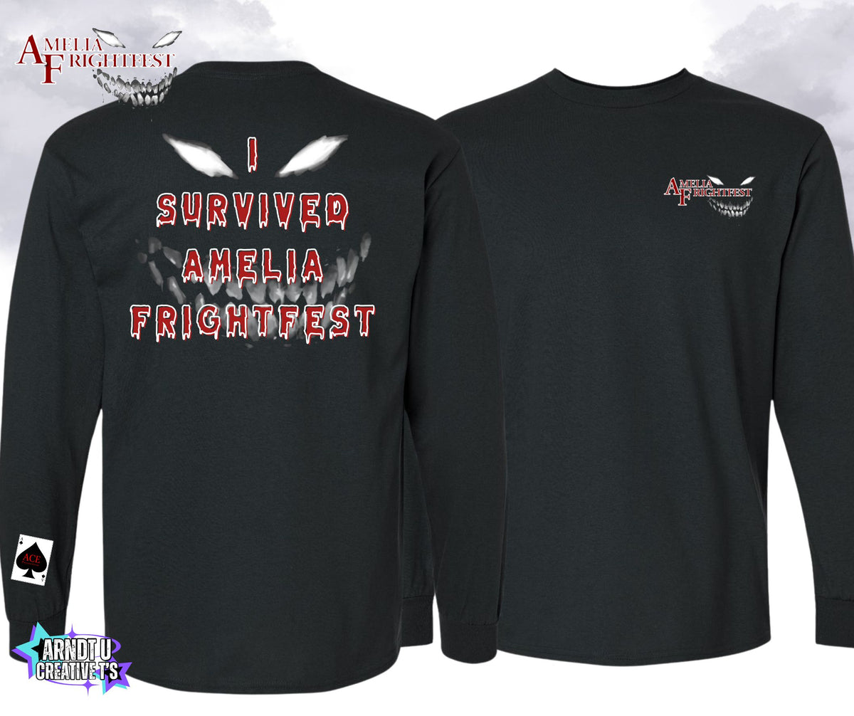 I Survived Amelia Frightfest 2025 Logo