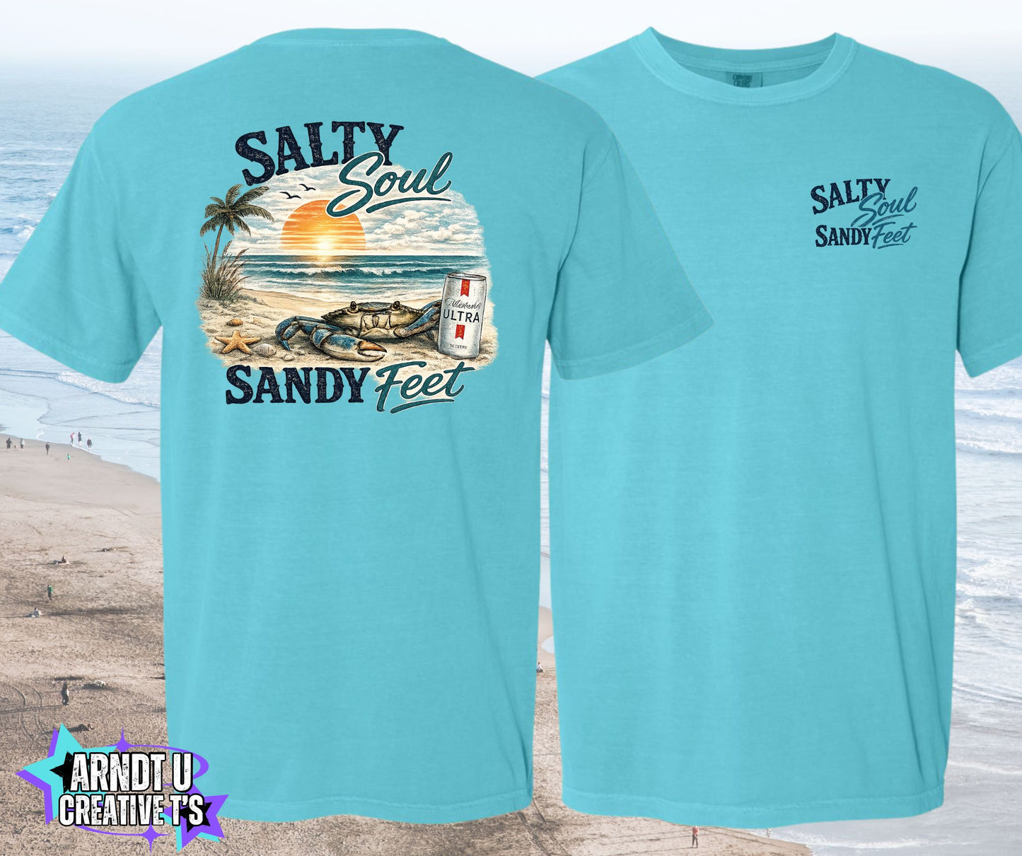 Salty Soul Sandy Feet Crabby with a MU
