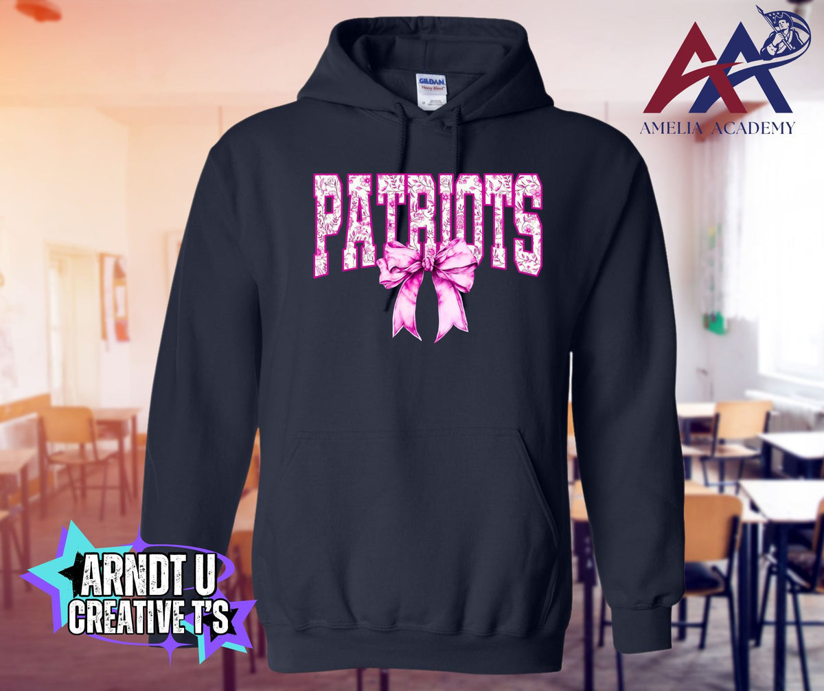 Youth Patriots Pink Bow