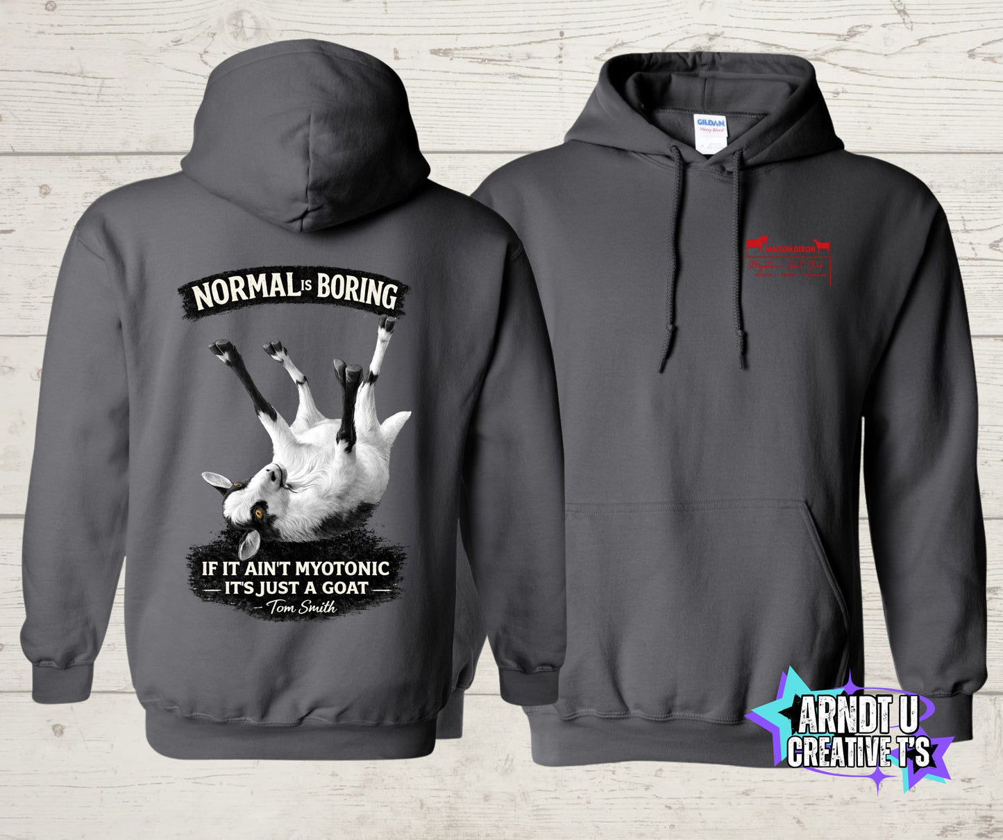 Normal Is Boring Hoodies