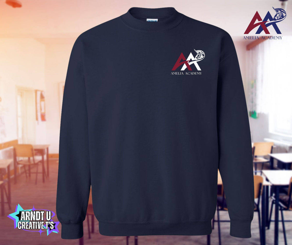 Amelia Academy Left Chest Logo
