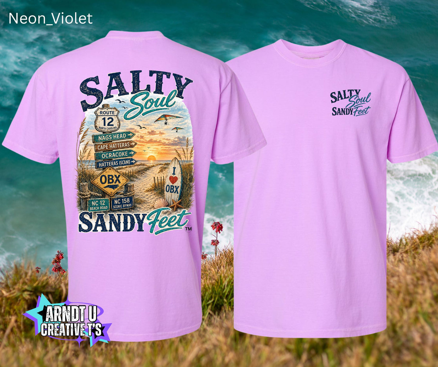 Salty Soul Sandy Feet Road Signs