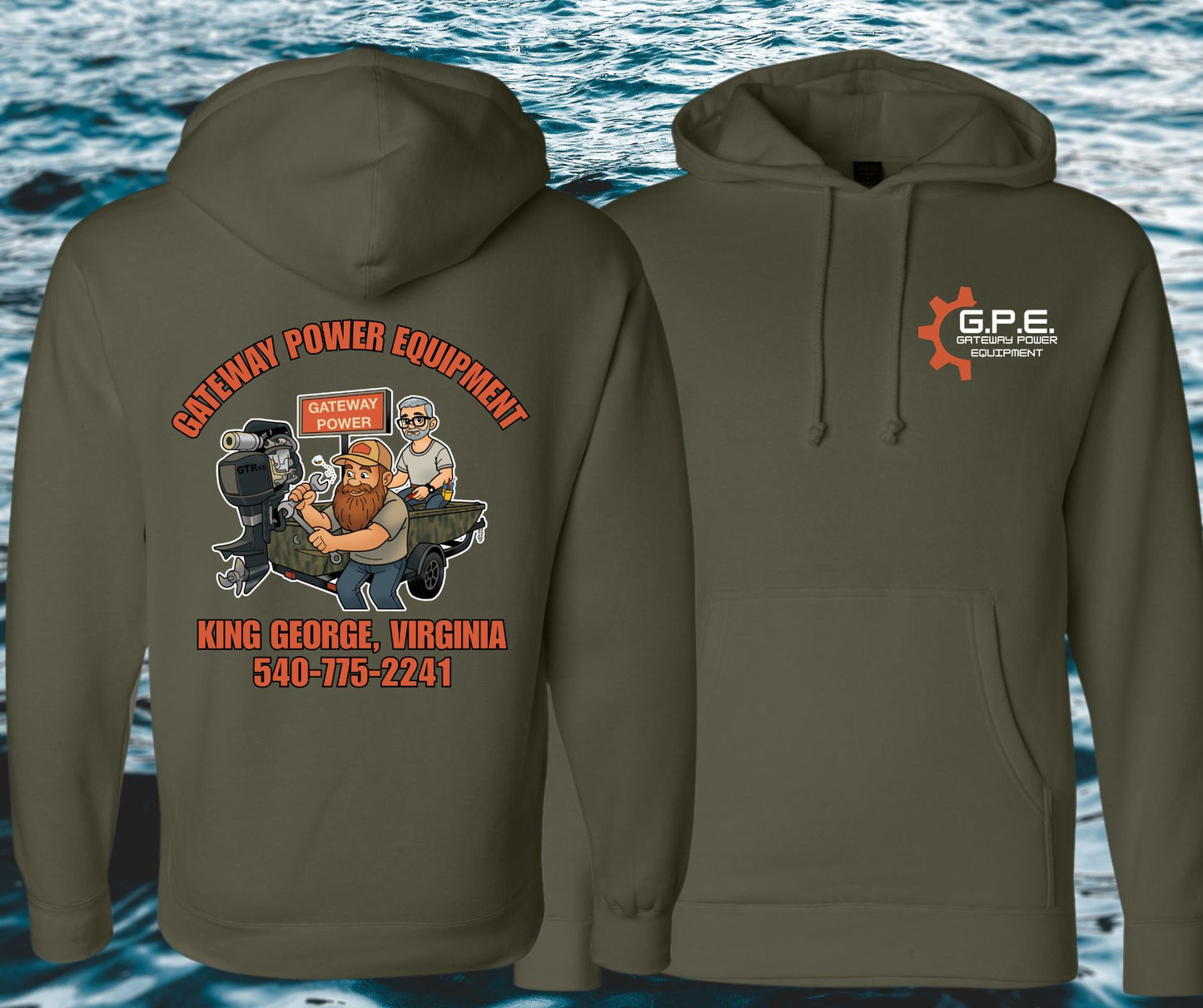 Gateway Power "Collectable" Independent Trading Company Hoodies