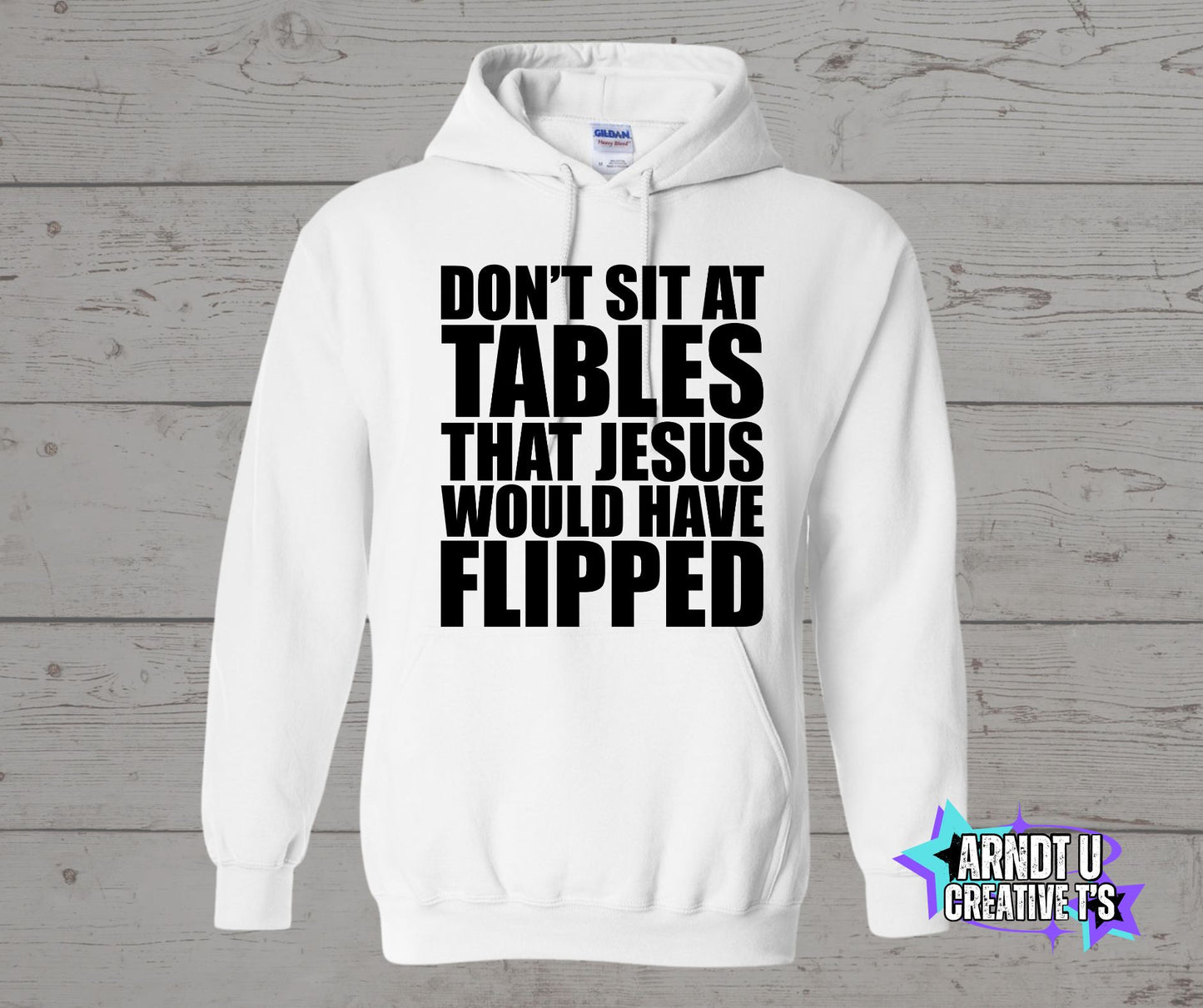 Don't Sit at Tables Jesus Would Have Flipped