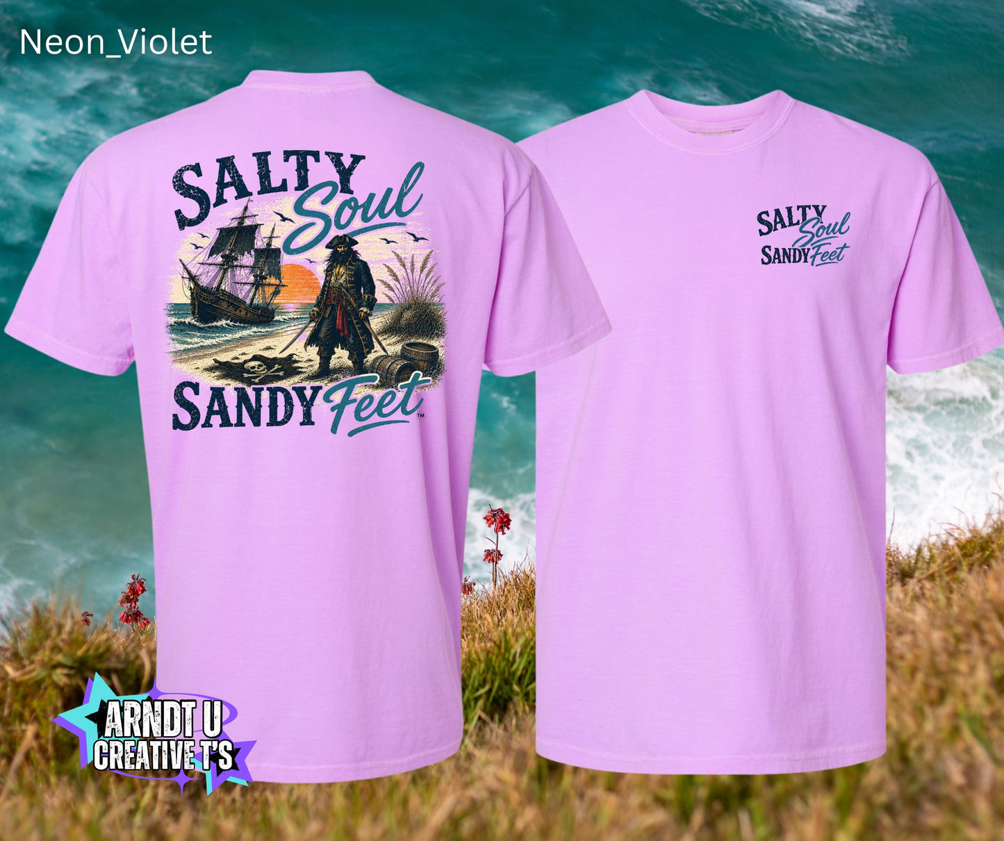 Salty Soul Sandy Feet Pirates