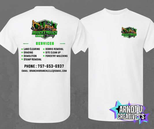 Branch X Branch Land Clearing Short Sleeve