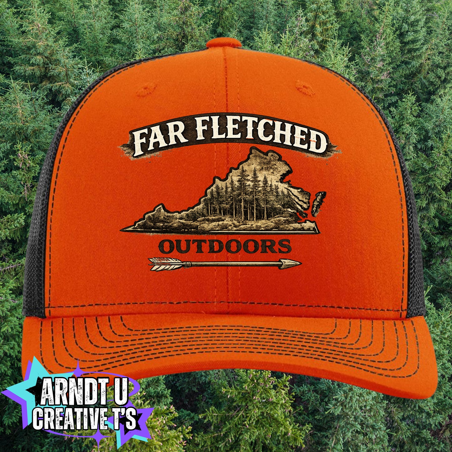 Far Fetched Outdoors Hats New Logo - Printed