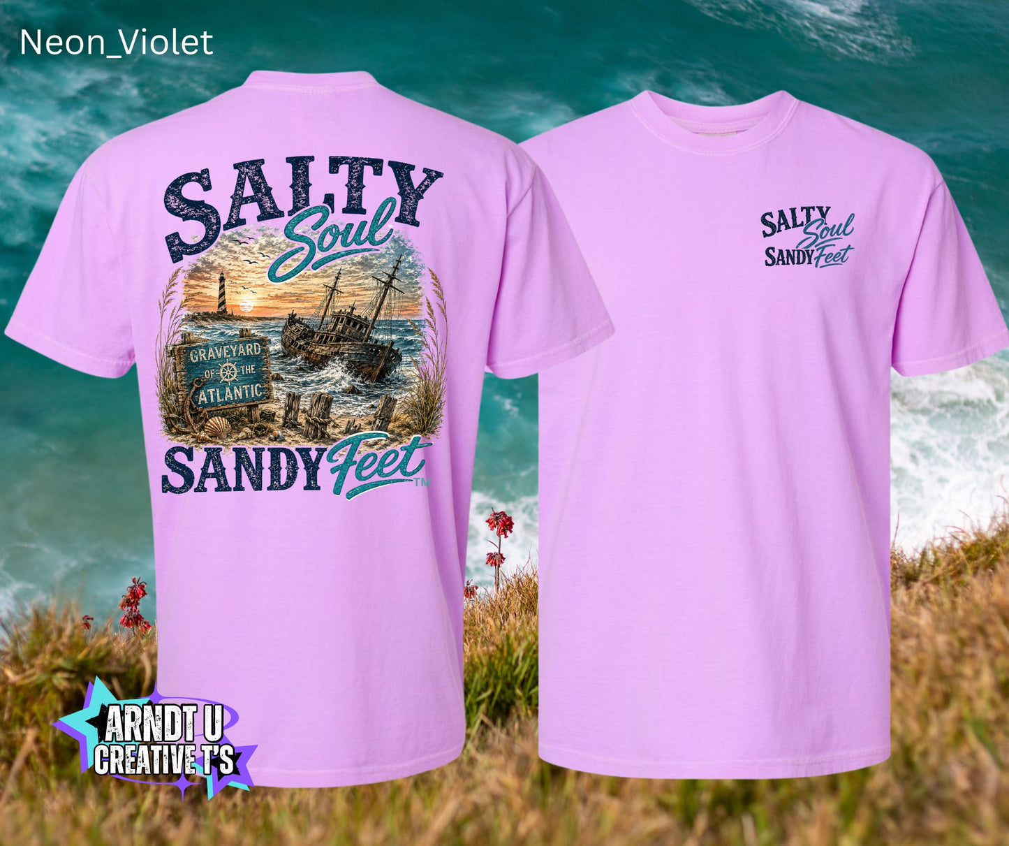 Salty Soul Sandy Feet Atlantic Graveyard