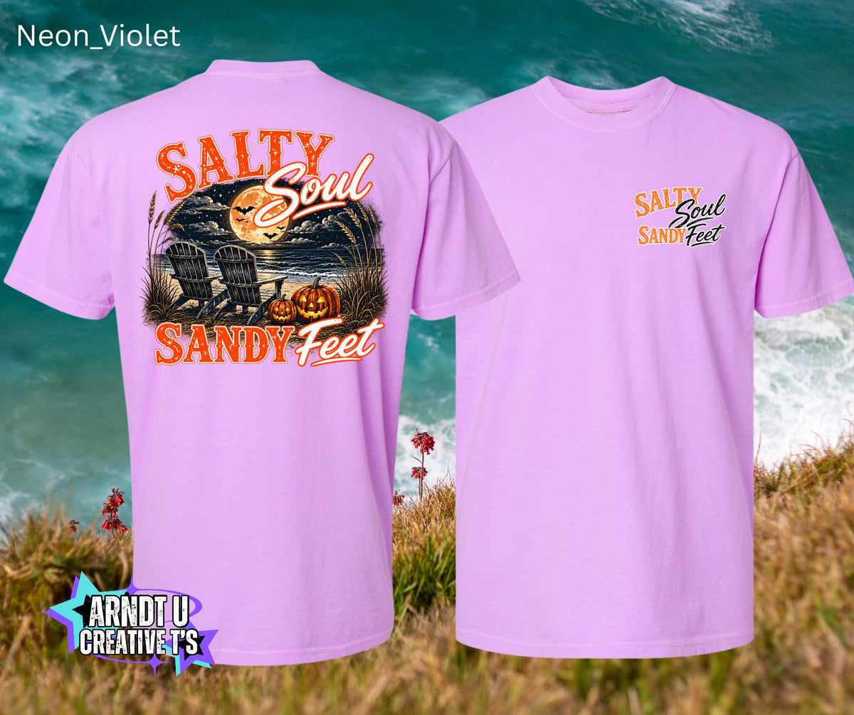 Salty Soul Sandy Feet Halloween on The Beach