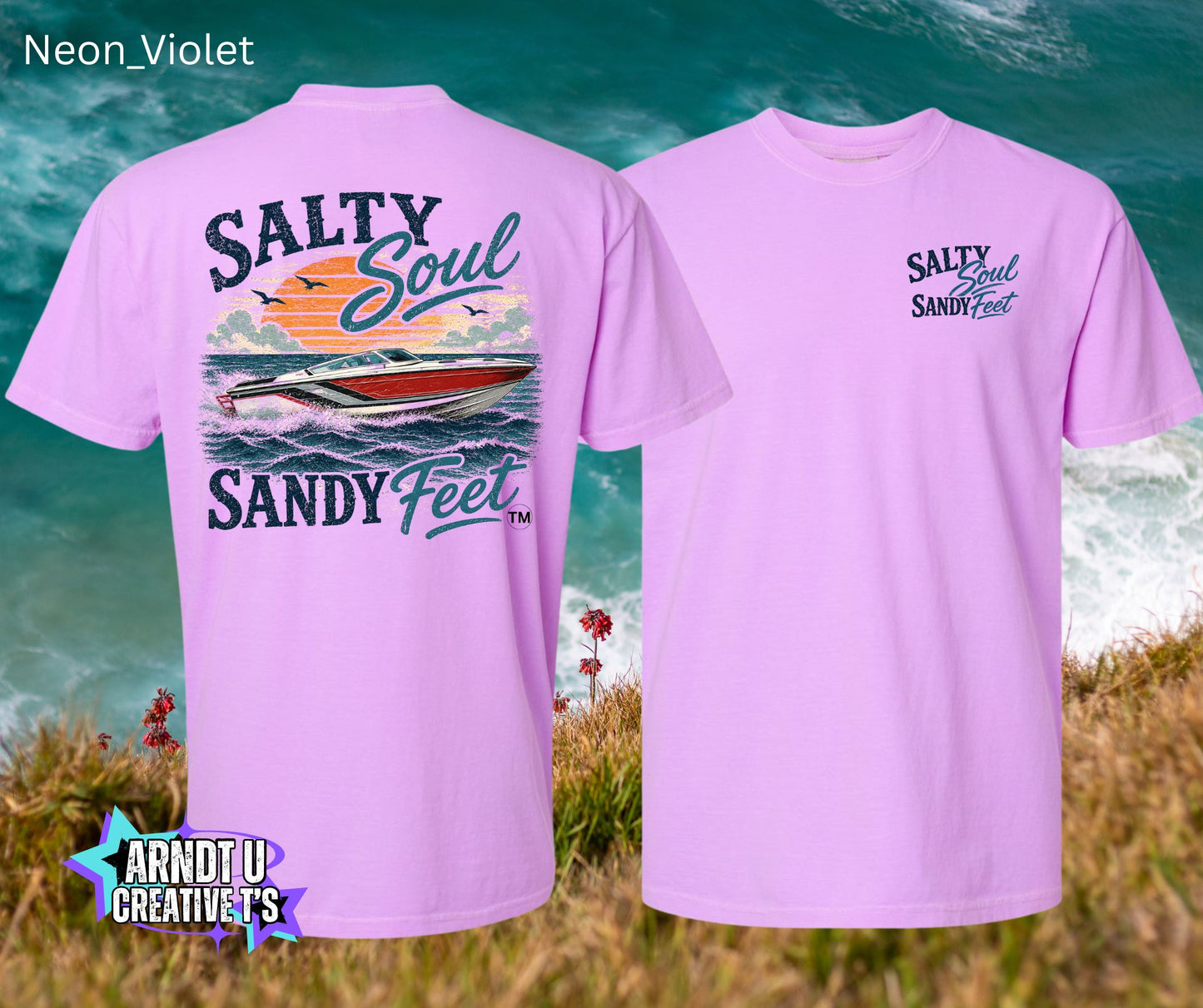 Salty Soul Sandy Feet Speed Boat