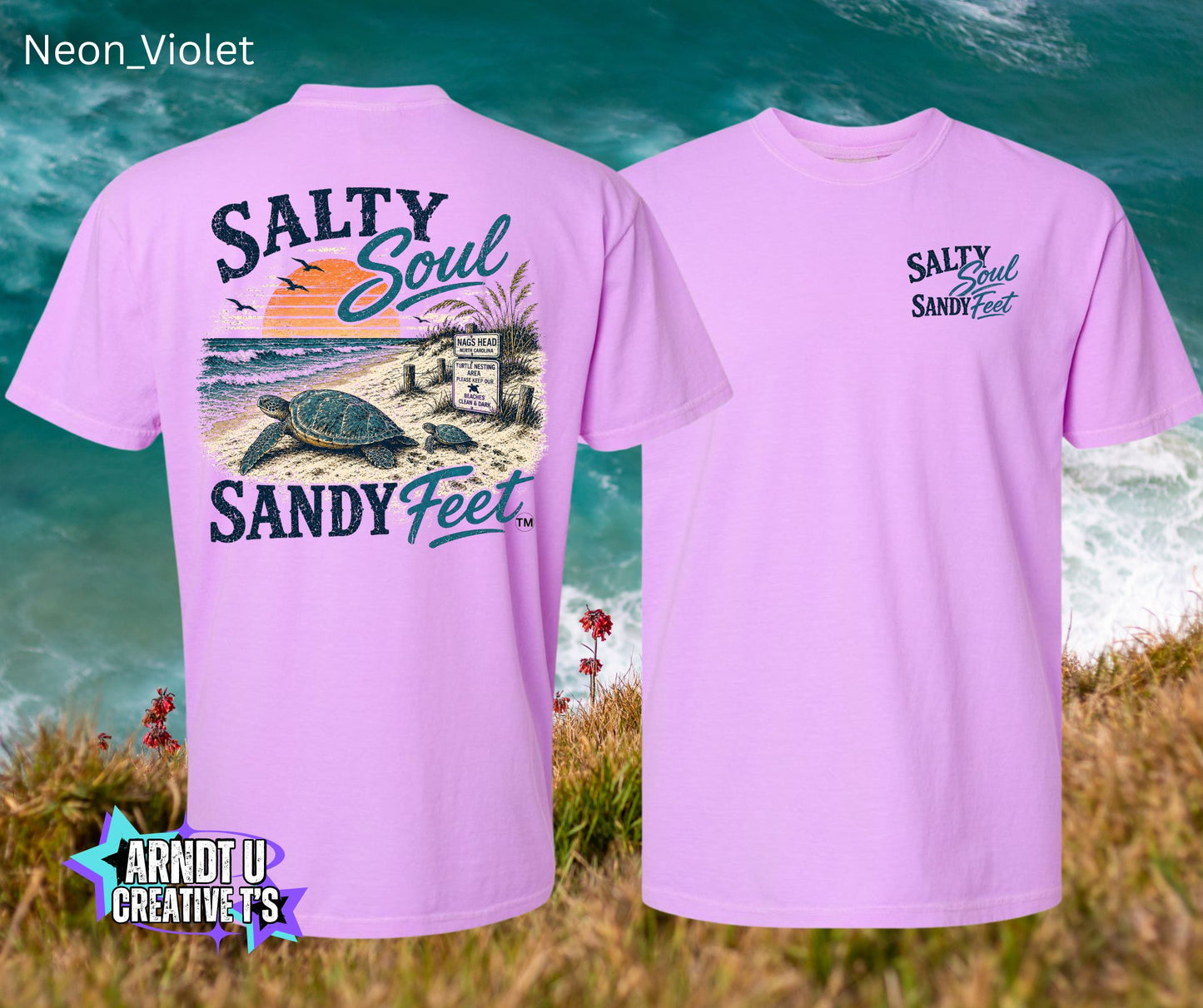 Salty Soul Sandy Feet Sea Turtles