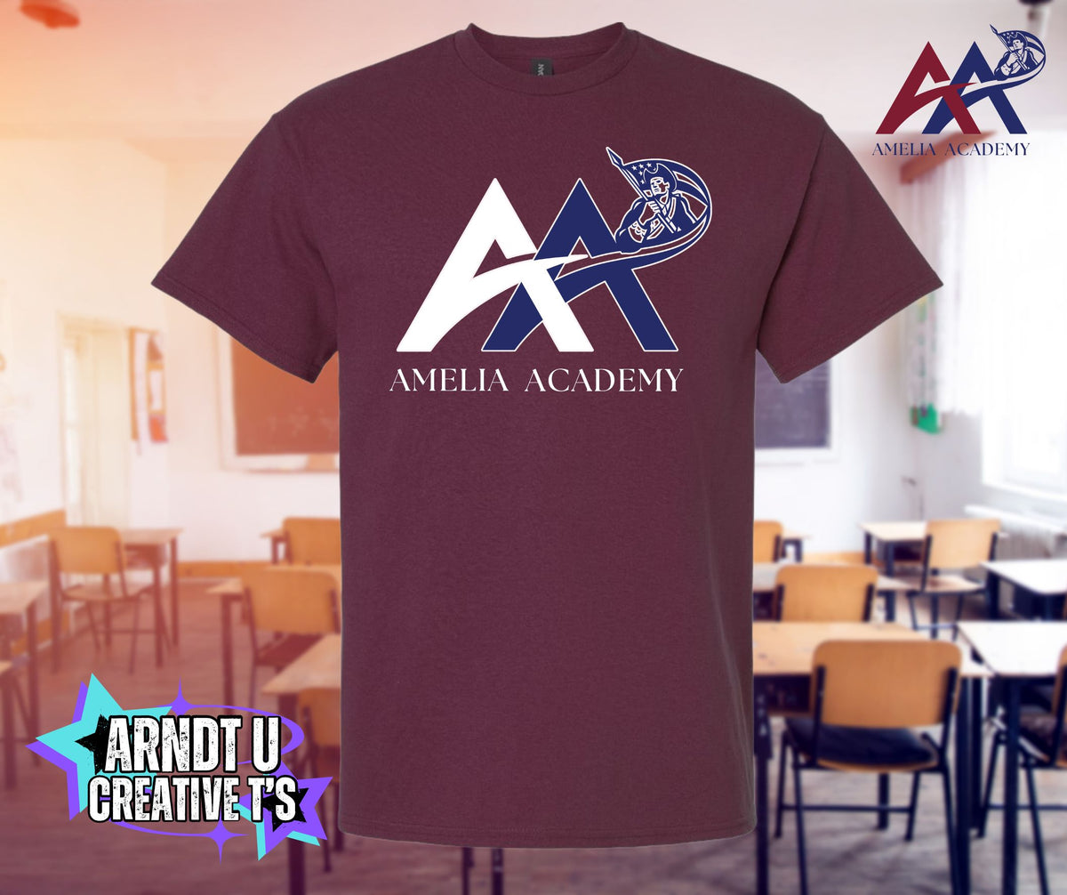 Amelia Academy Front Logo
