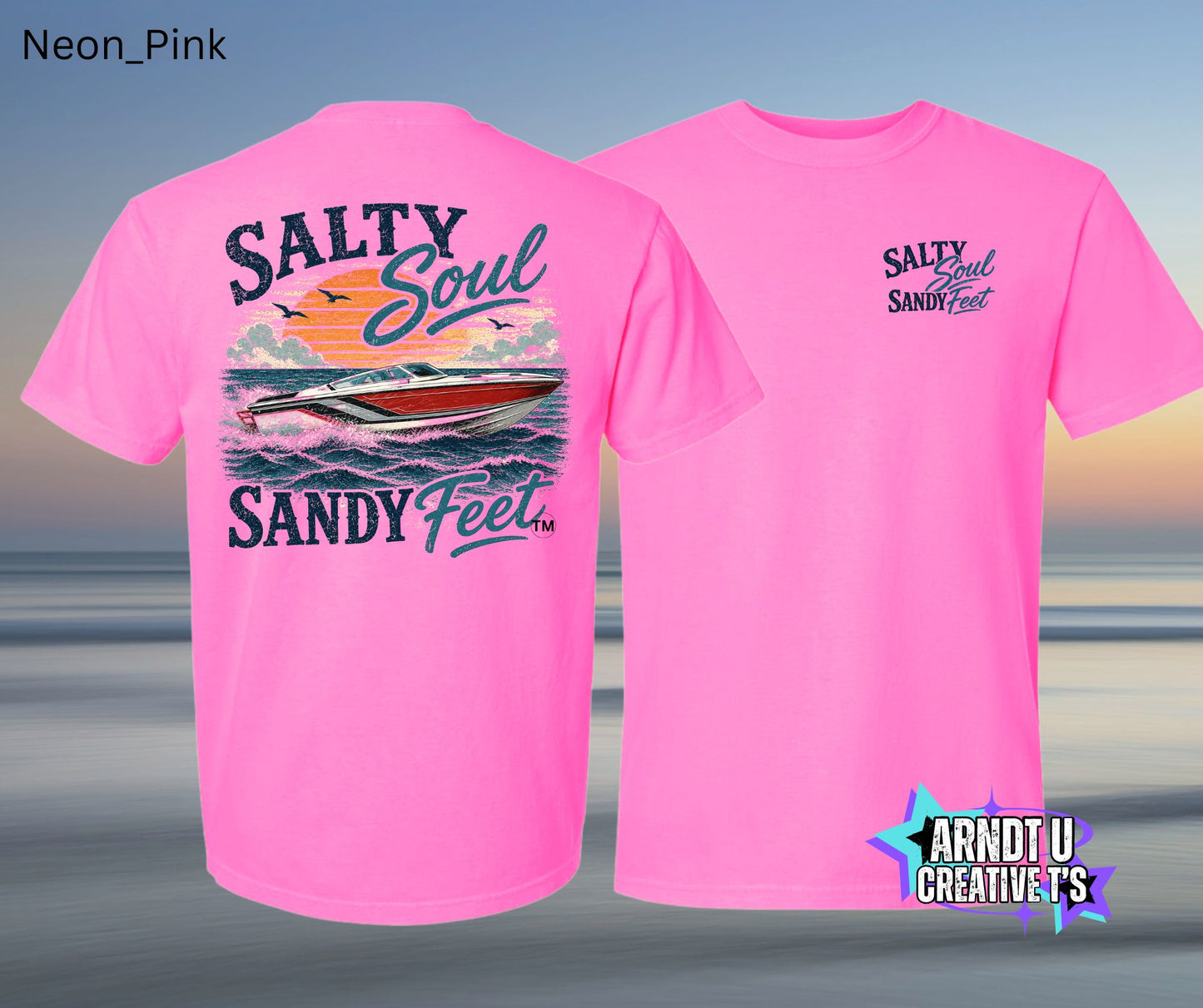 Salty Soul Sandy Feet Speed Boat