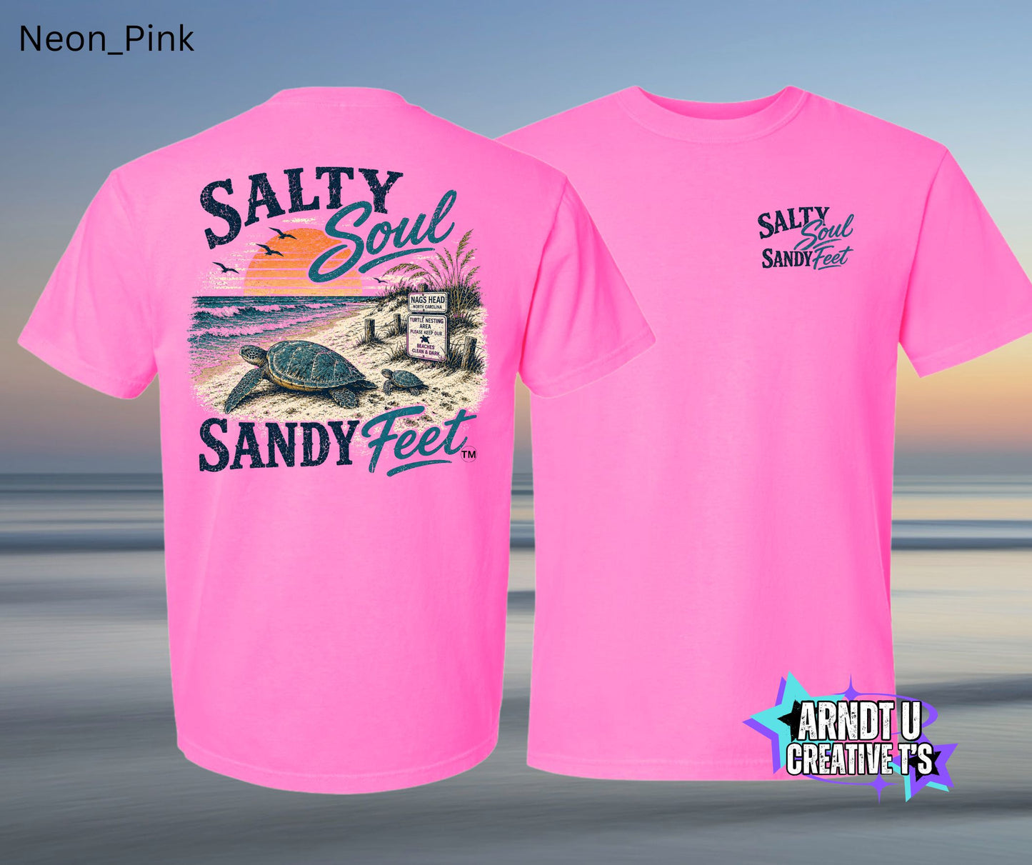 Salty Soul Sandy Feet Sea Turtles