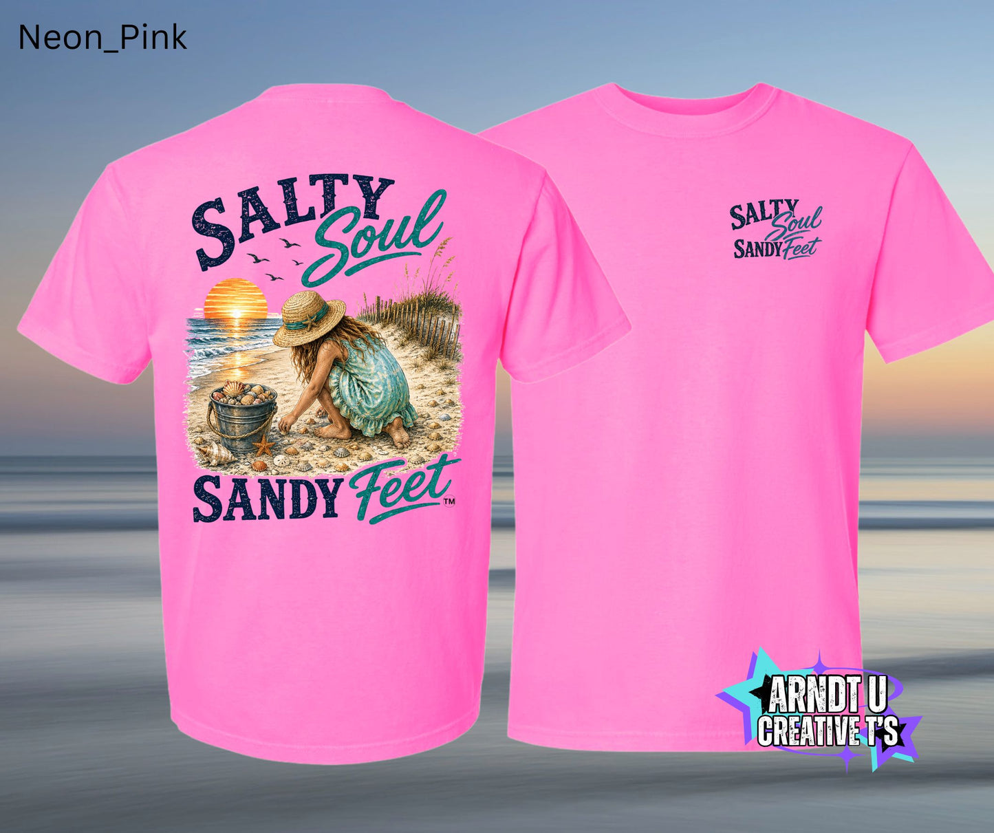Salty Soul Sandy Feet Collecting Shells