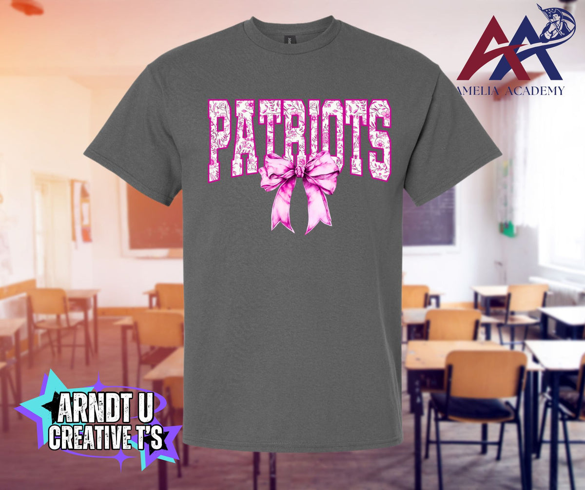 Youth Patriots Pink Bow