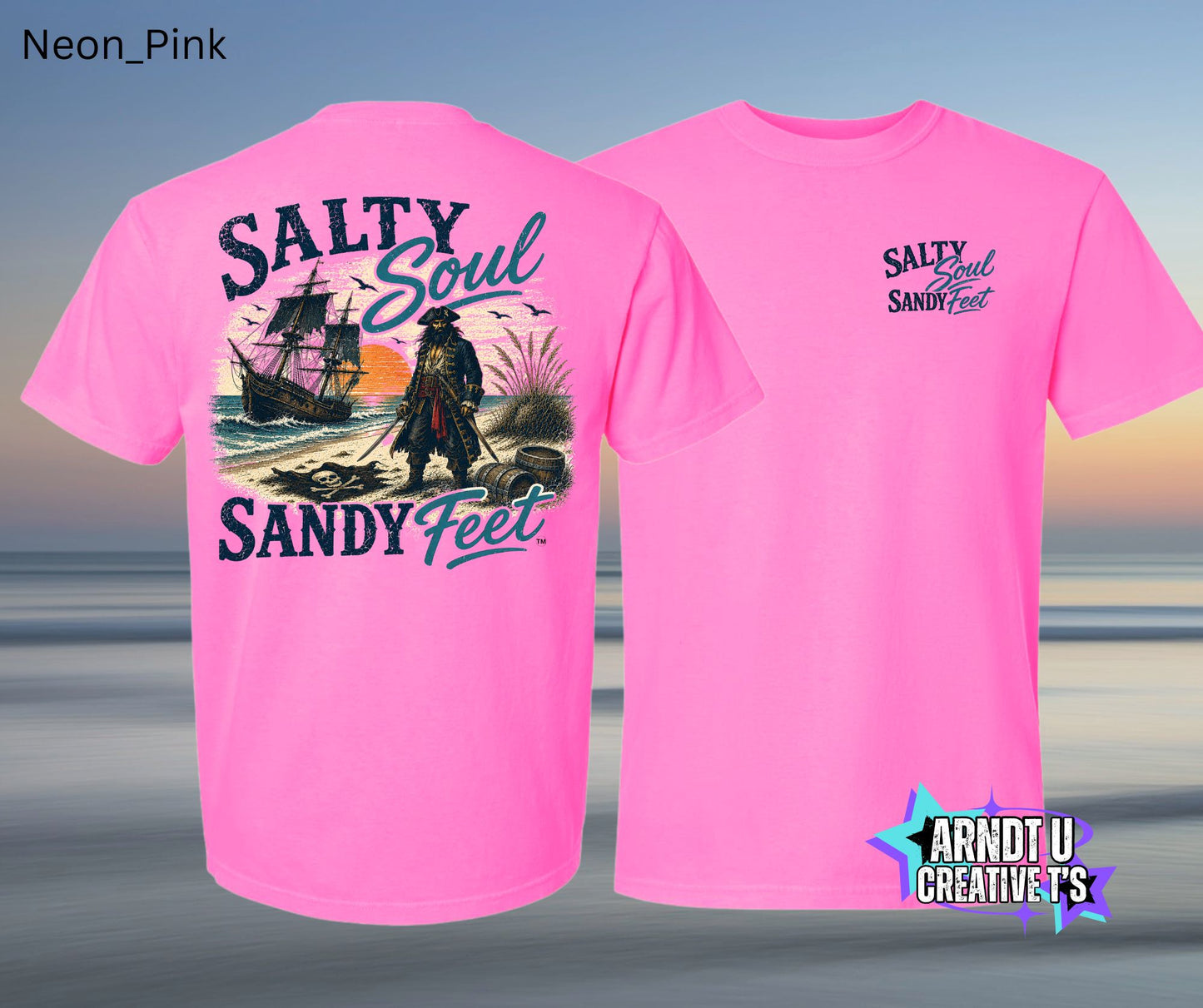 Salty Soul Sandy Feet Pirates