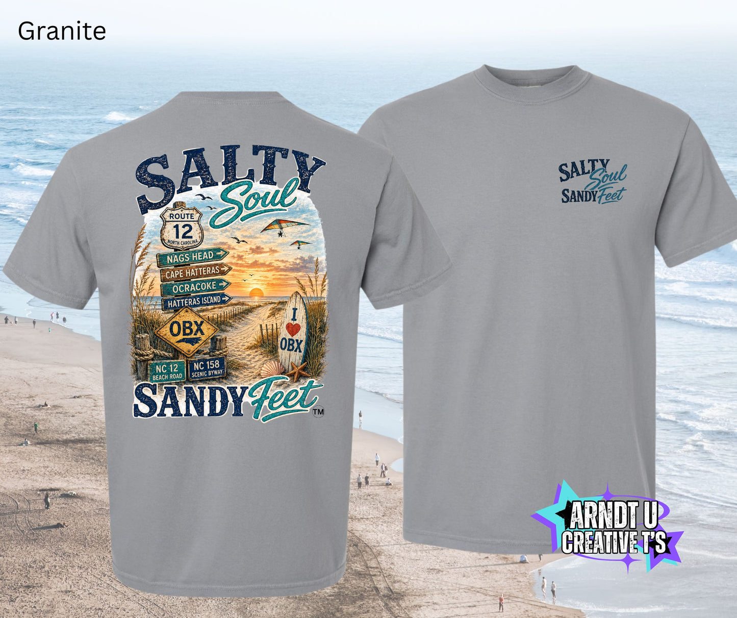 Salty Soul Sandy Feet Road Signs