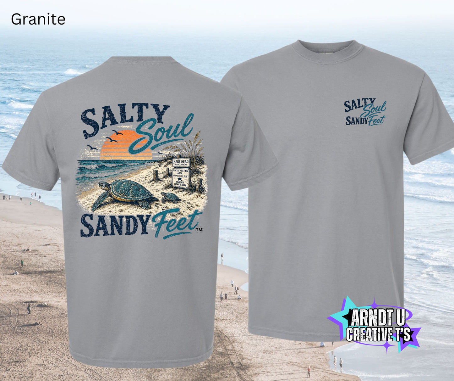 Salty Soul Sandy Feet Sea Turtles
