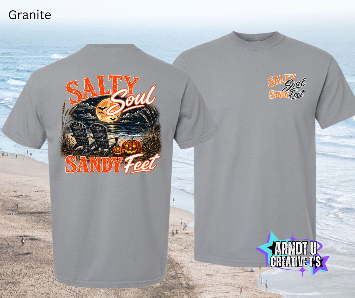 Salty Soul Sandy Feet Halloween on The Beach