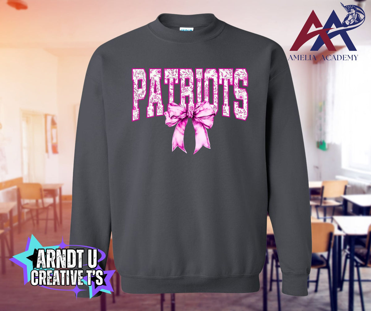 Youth Patriots Pink Bow