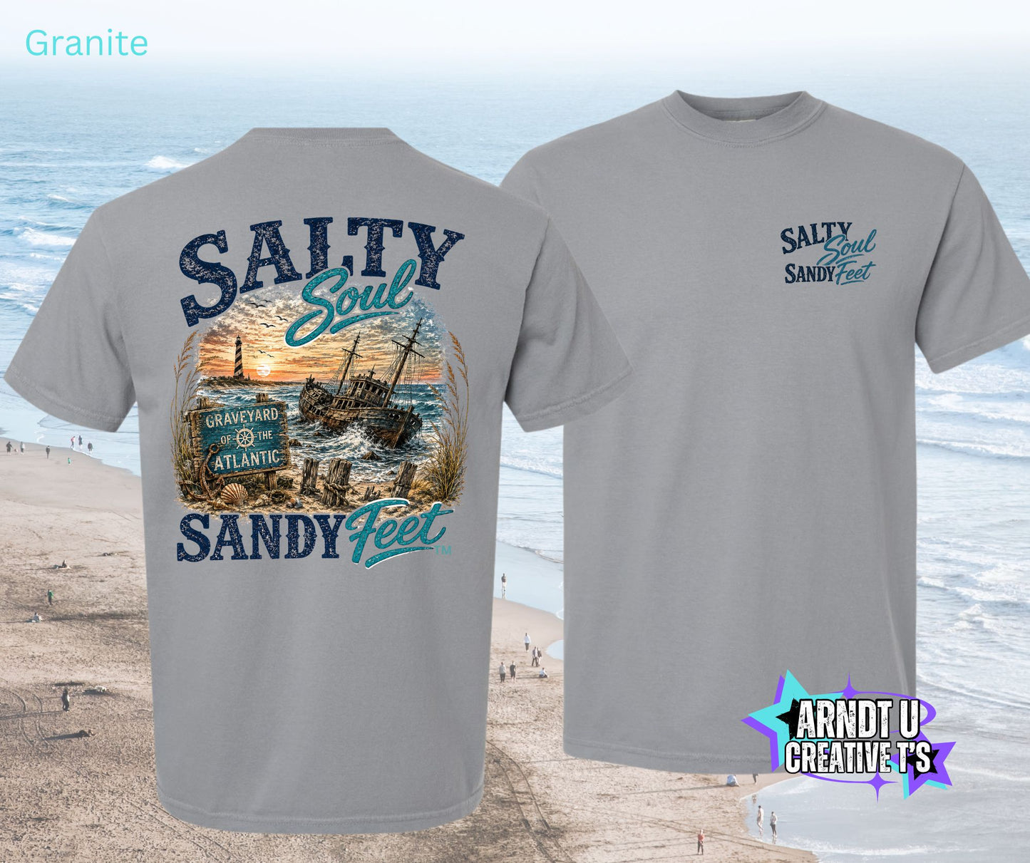 Salty Soul Sandy Feet Atlantic Graveyard