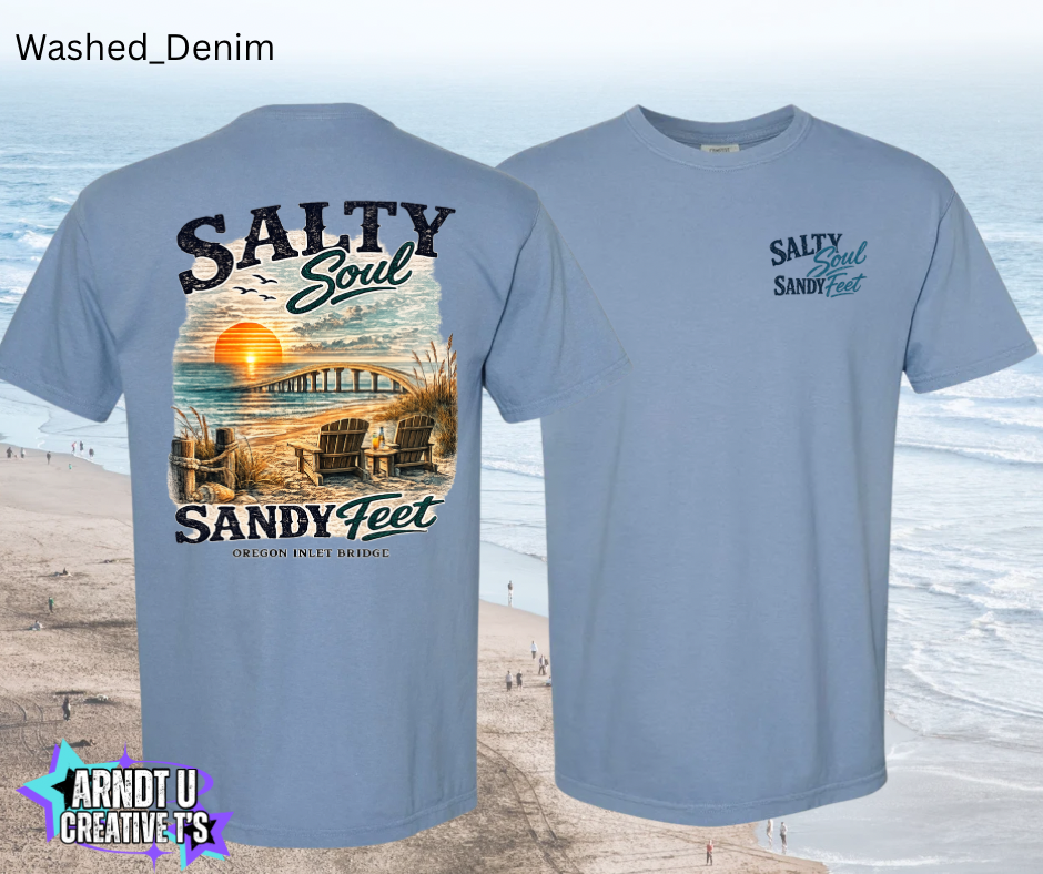 Salty Soul Sandy Feet Oregon Inlet