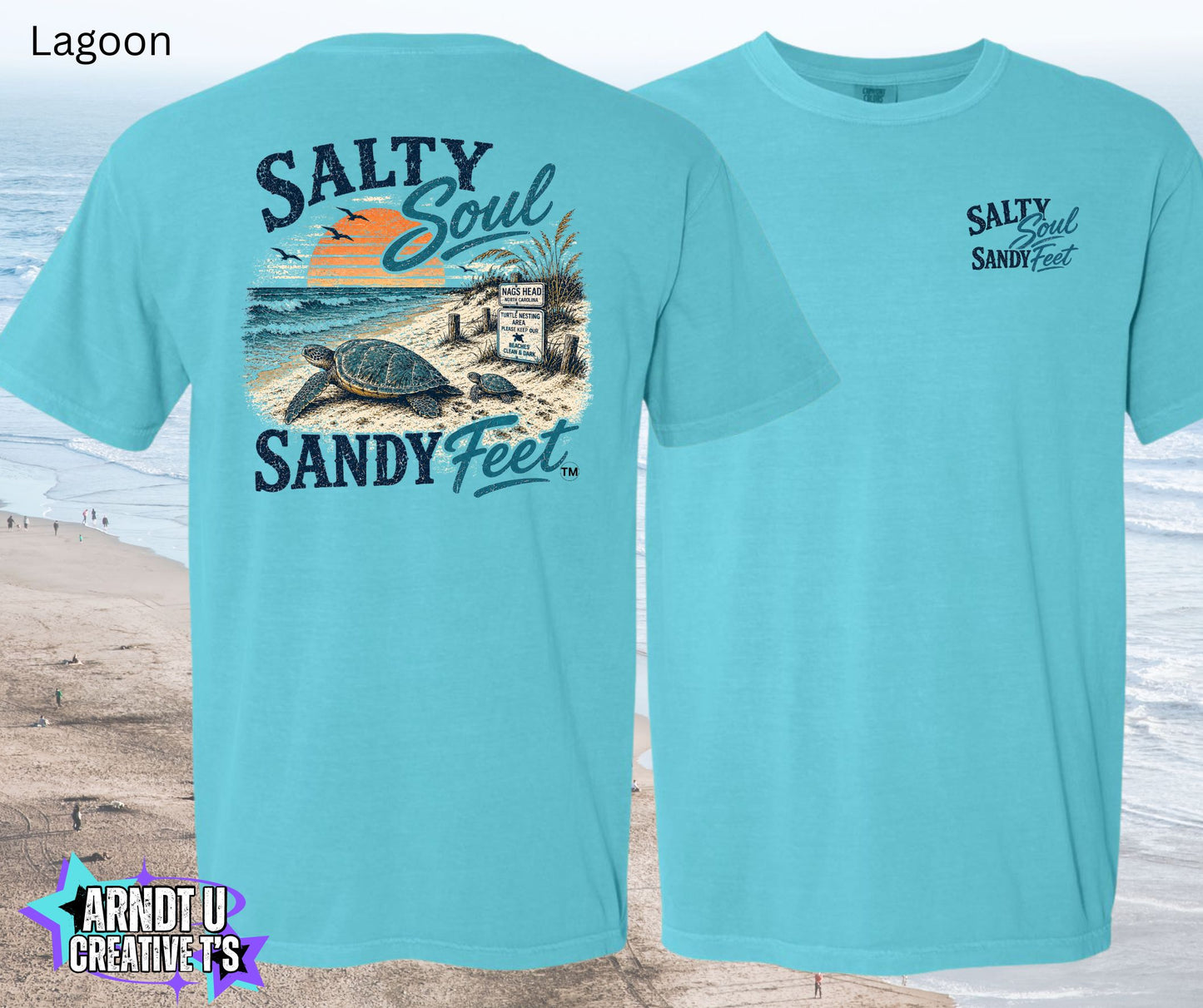 Salty Soul Sandy Feet Sea Turtles